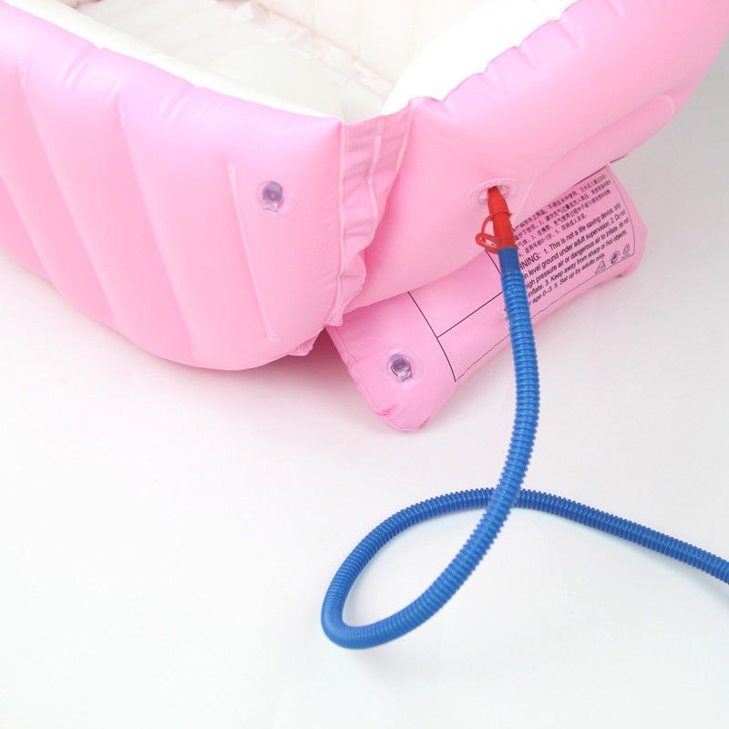 Inflatable Baby Bathtub for Portable Cushioned Bathing