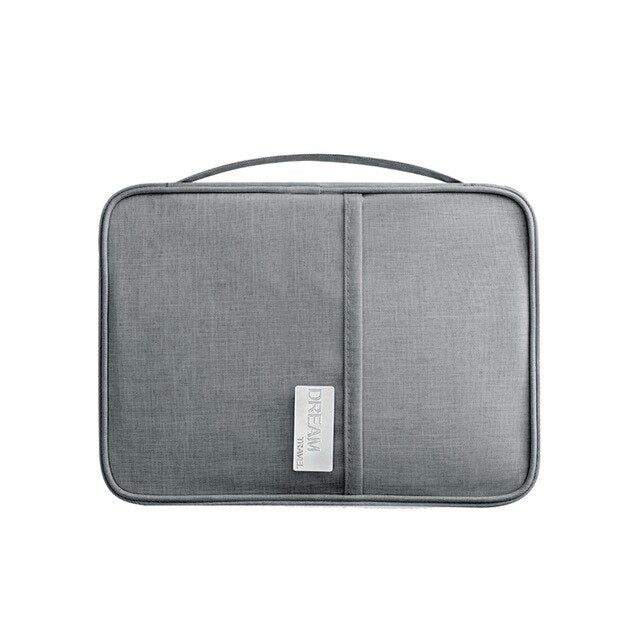Travel Document Organizer Passport Holder with Zipper