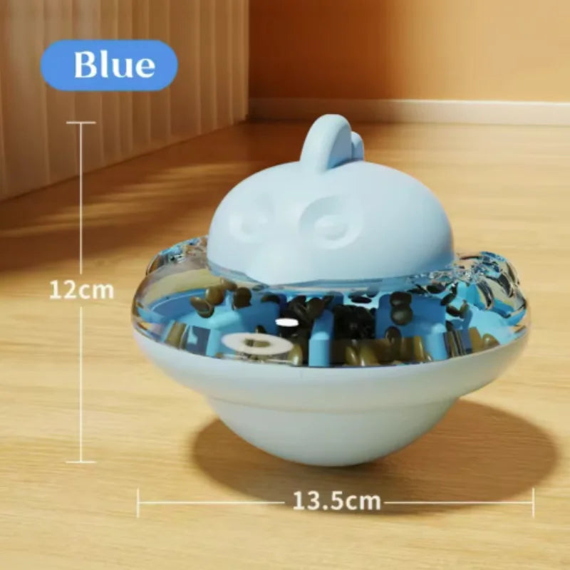 Interactive Cat Dog Feeder Toy for Slower Mealtimes