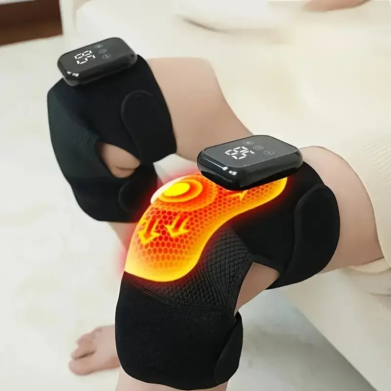 Heated Knee Massager Wrap for Knee, Elbow & Shoulder
