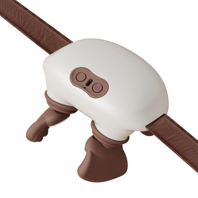 Cordless Neck Massager with Heat and Kneading Nodes