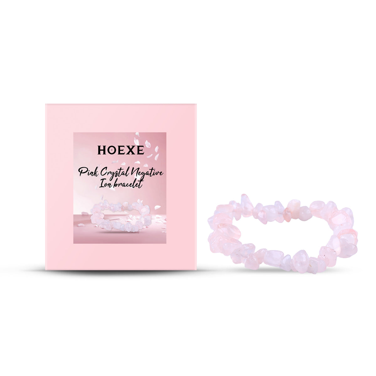 Pink Crystal Bracelet for Romantic Everyday Style Gift