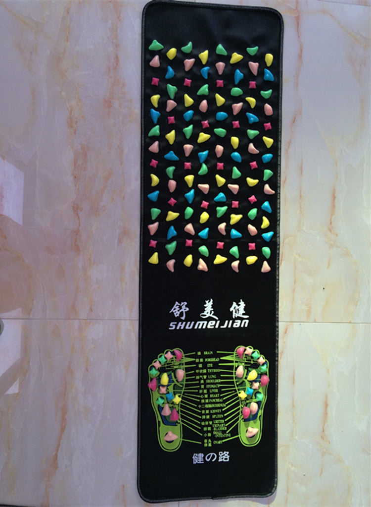 Reflexology Foot Mat — 25+ Acupressure Points for Natural