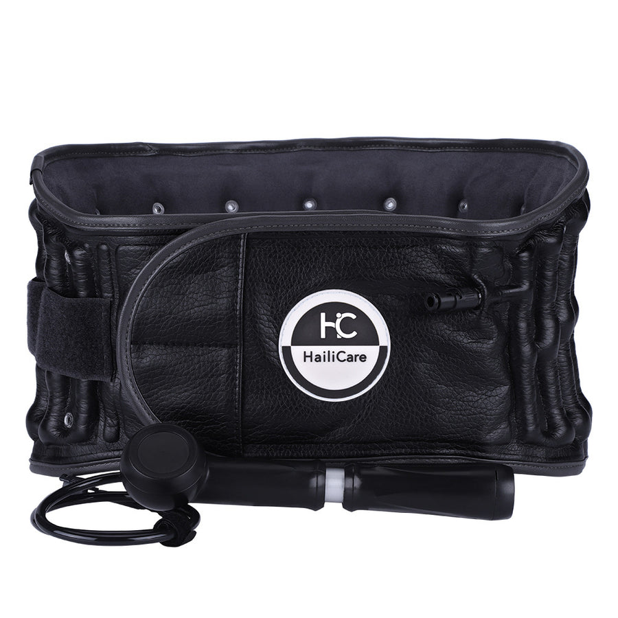 Lumbar Traction Belt — Inflatable Decompression for Back