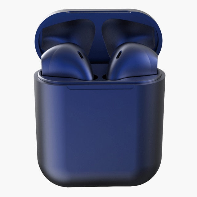 Pink Wireless Earbuds with Touch Control, Bluetooth 5.0