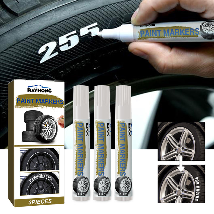 Automotive Paint Markers for Tire Lettering & Wheels