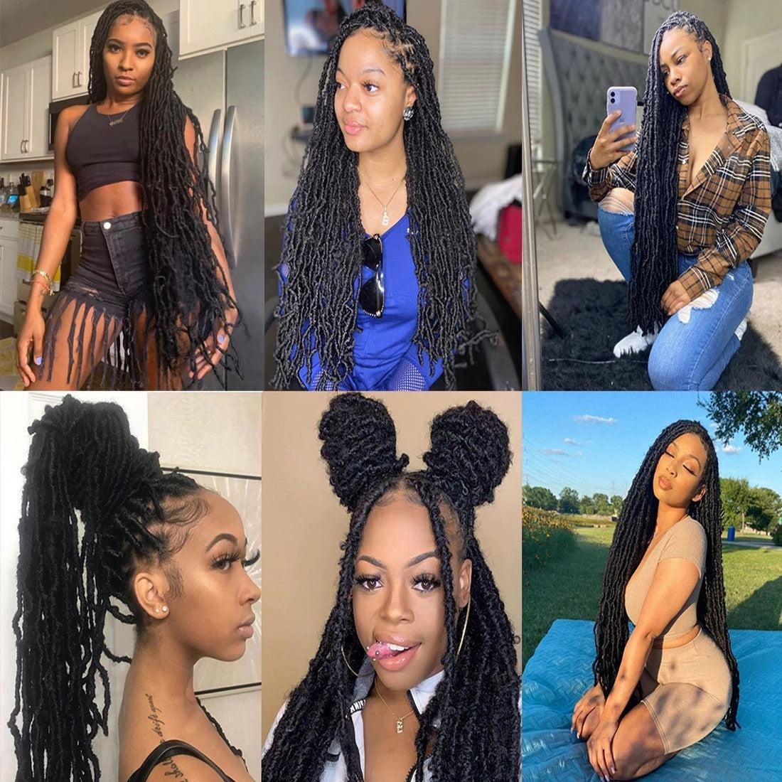 Crochet Loc Extensions for Bold Protective Hairstyles
