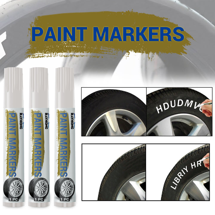 Automotive Paint Markers for Tire Lettering & Wheels