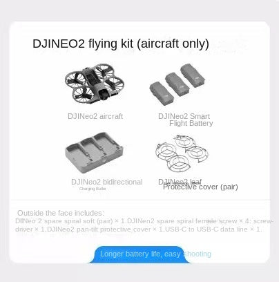Mini Camera Drone Neo 2: Palm Takeoff, Gesture Filming