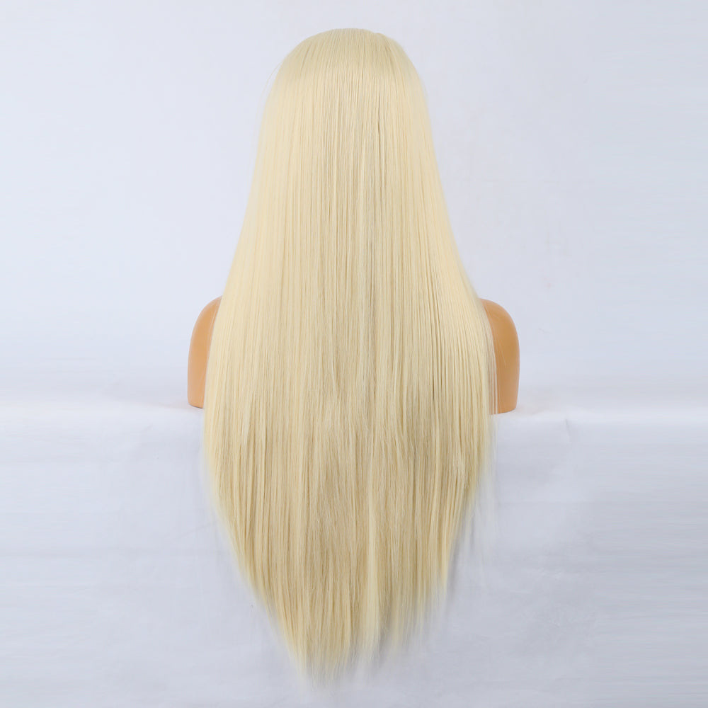 613 Blonde Lace Front Wig for Sleek, Natural Style