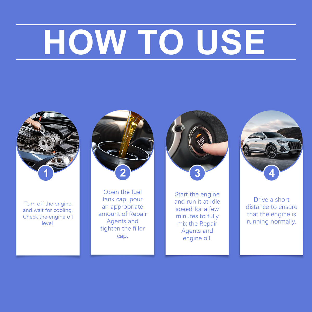 Engine Carbon Cleaner Additive for Friction Protection