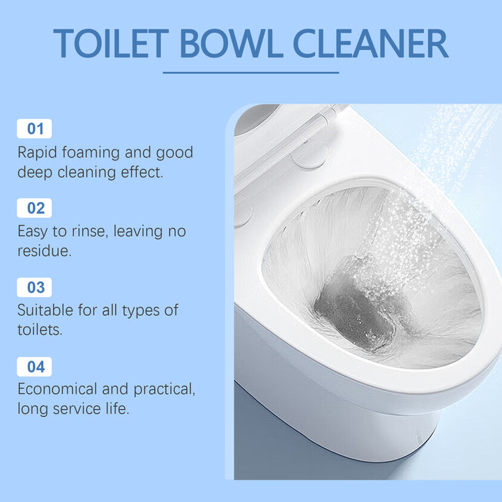 Toilet Cleaning Powder — Dissolves Stains, No Scrub