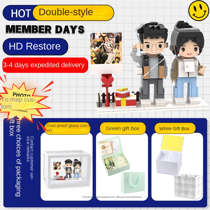Custom Figurine From Photo — DIY Couple Keepsake