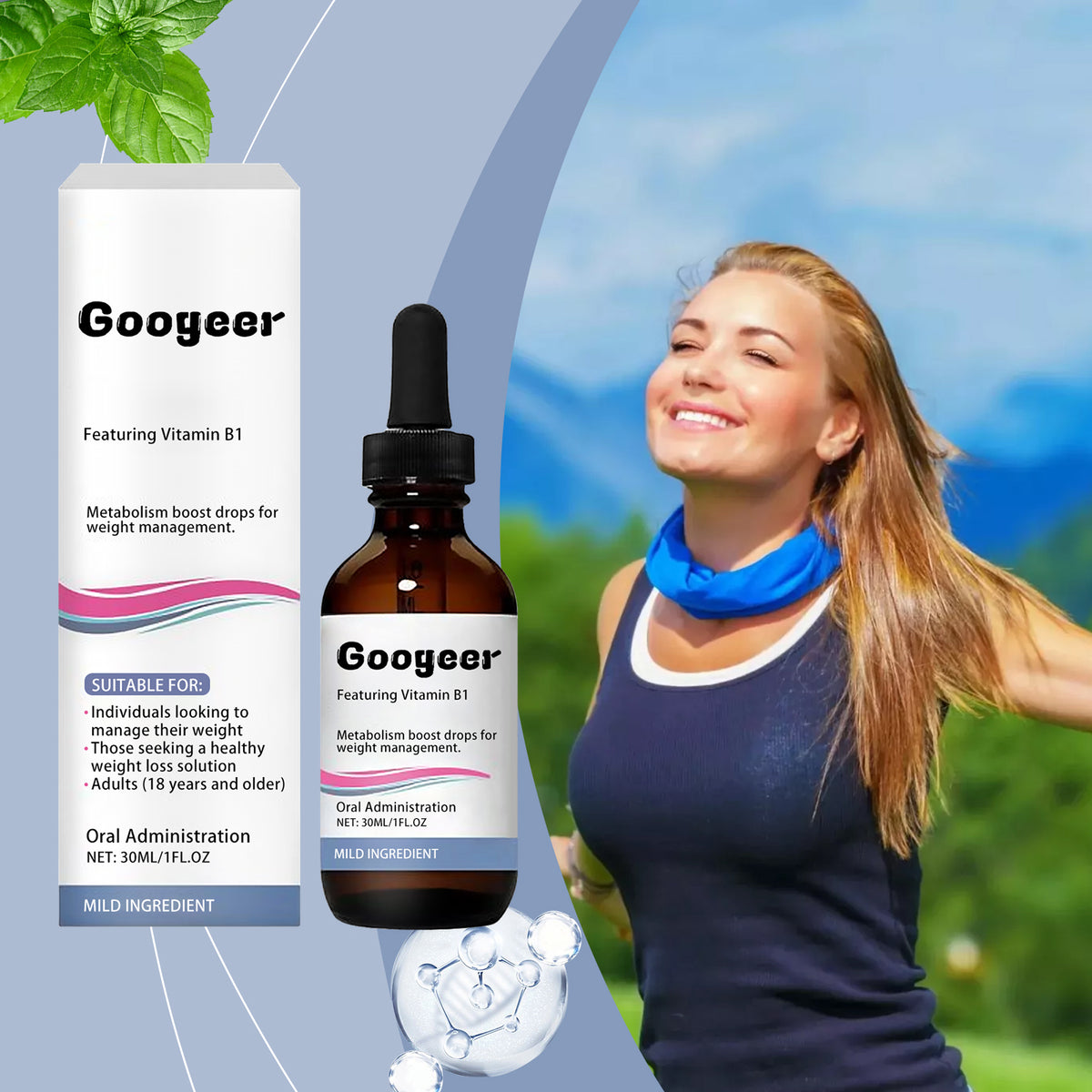 Metabolism Boost Drops for Daily Weight Management