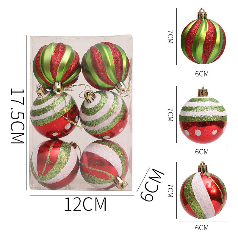 Christmas Ball Ornaments for a Coordinated Festive Tree