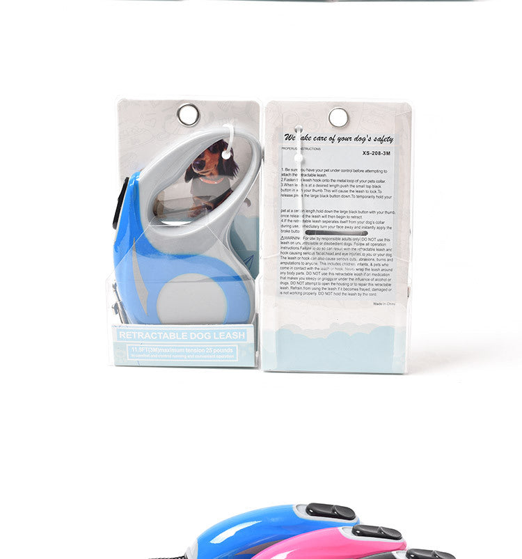 Retractable Dog Leash for Flexible, Tangle-Free Walks