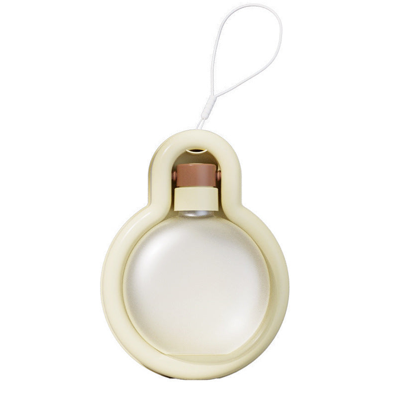 Portable Pet Water Bottle with Foldable Bowl, 500ml