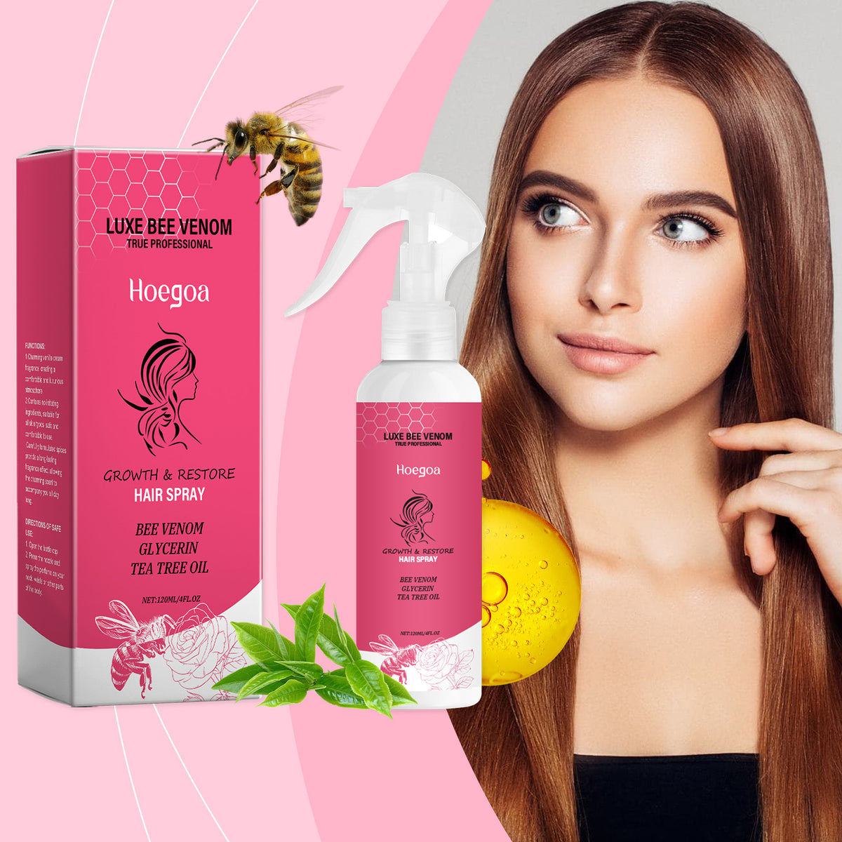 Hair Growth Spray for Smoother, Fuller-Looking Hair