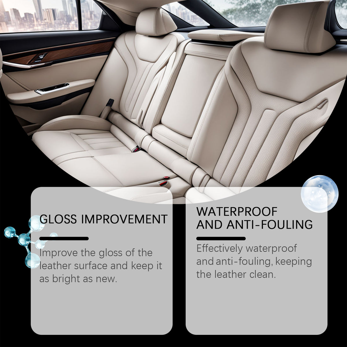 Automotive Leather Coating Spray for UV Protection