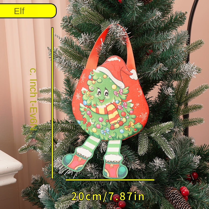 Christmas Gift Bag for Cute Reusable Holiday Giving