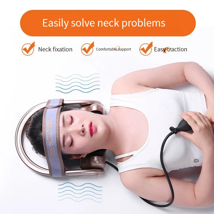Cervical Traction Pillow — Decompress Your Neck and Ease