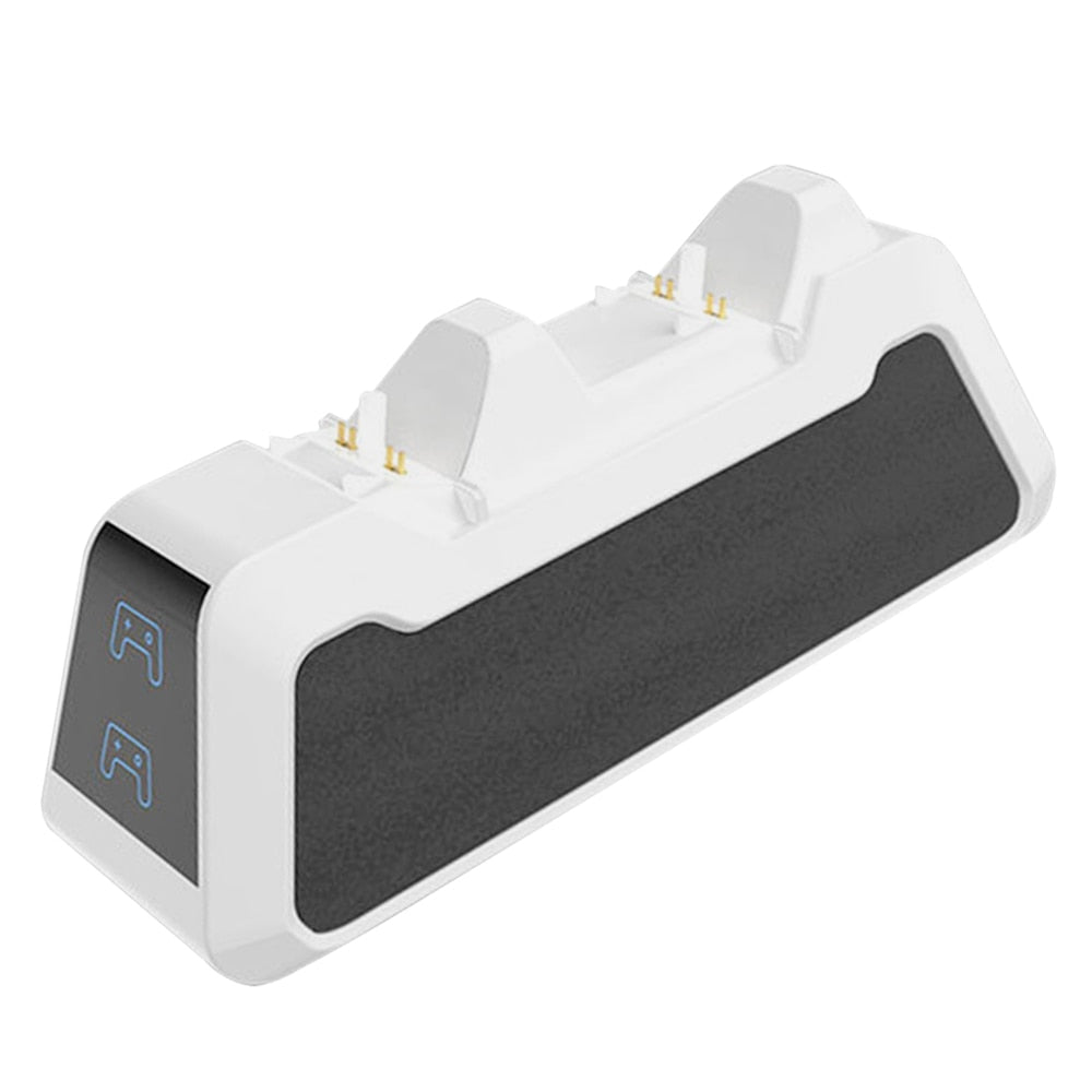 Dual PS5 Controller Charging Dock for Two Controllers