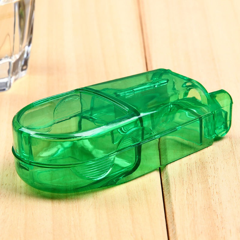 Pill Cutter for Small or Large Pills with Storage Box