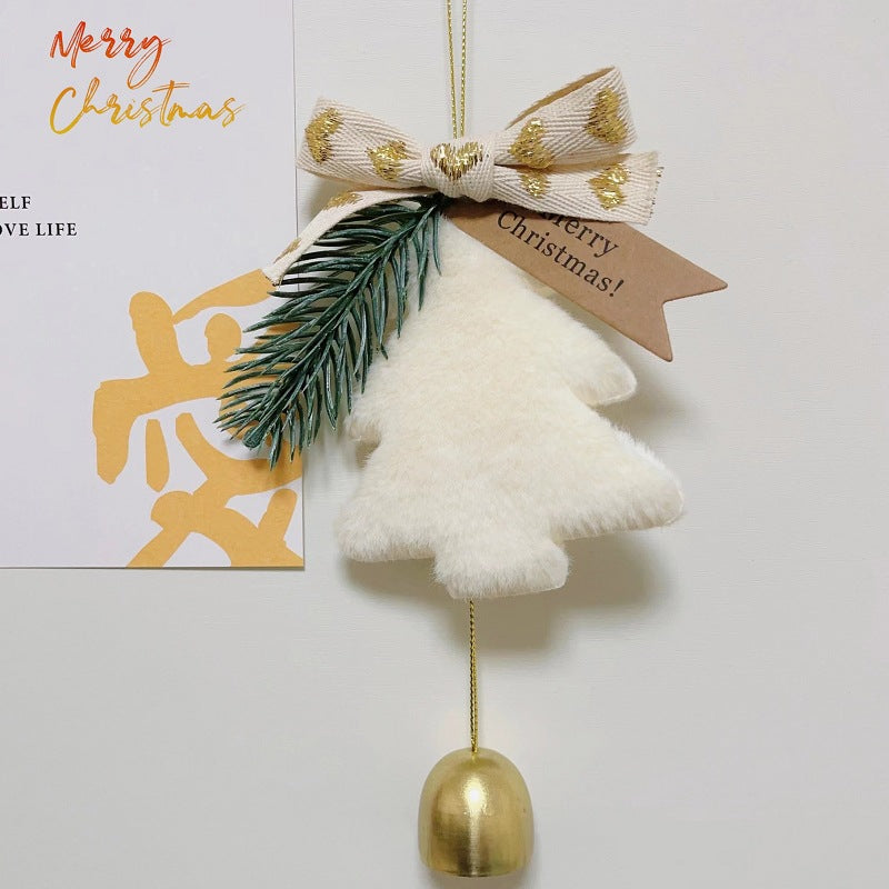 Christmas Tree Bell Ornament for Cozy Holiday Cheer