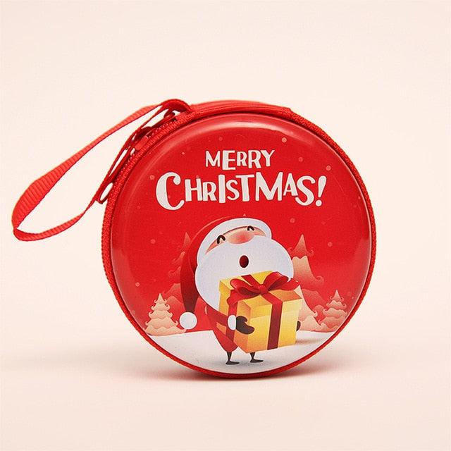 Christmas Coin Pouch Ornament for Festive Small Storage
