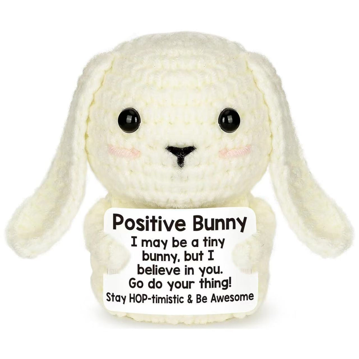 Positive Penguin Plush Toy for Cheerful Desk Decor