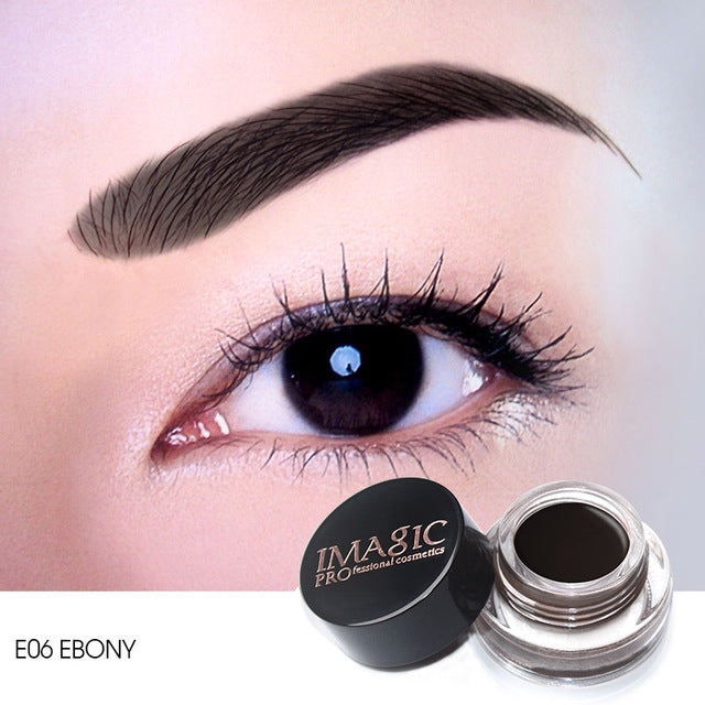 Eyebrow Gel Makeup with 6 Shades for Fuller Brows