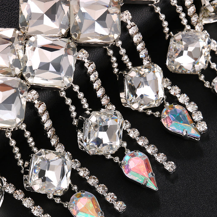 Hair Chain Headpiece for Dramatic Festival Sparkle