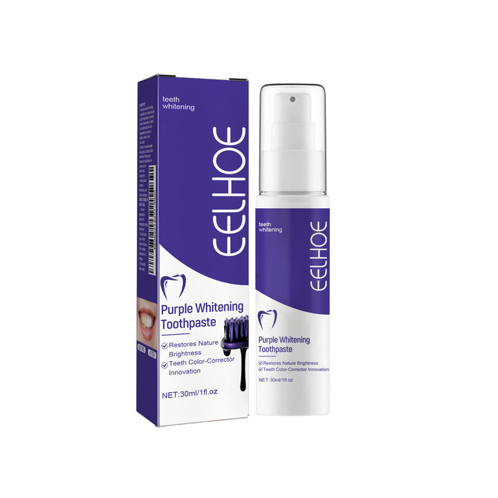 Purple Whitening Toothpaste for Brighter-Looking Teeth