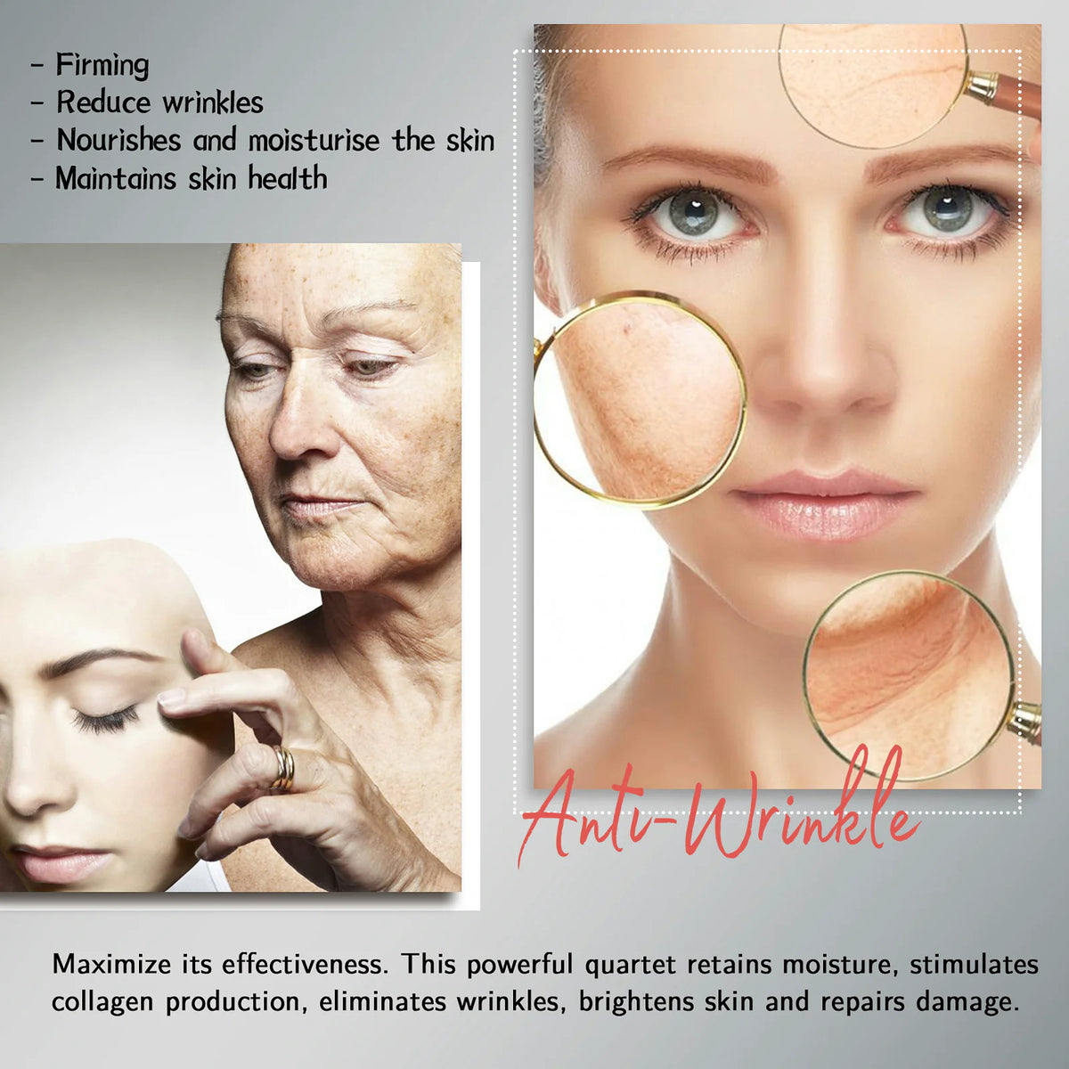 EELHOE Facial Fine Line Relief Lotion — Firm, Smooth