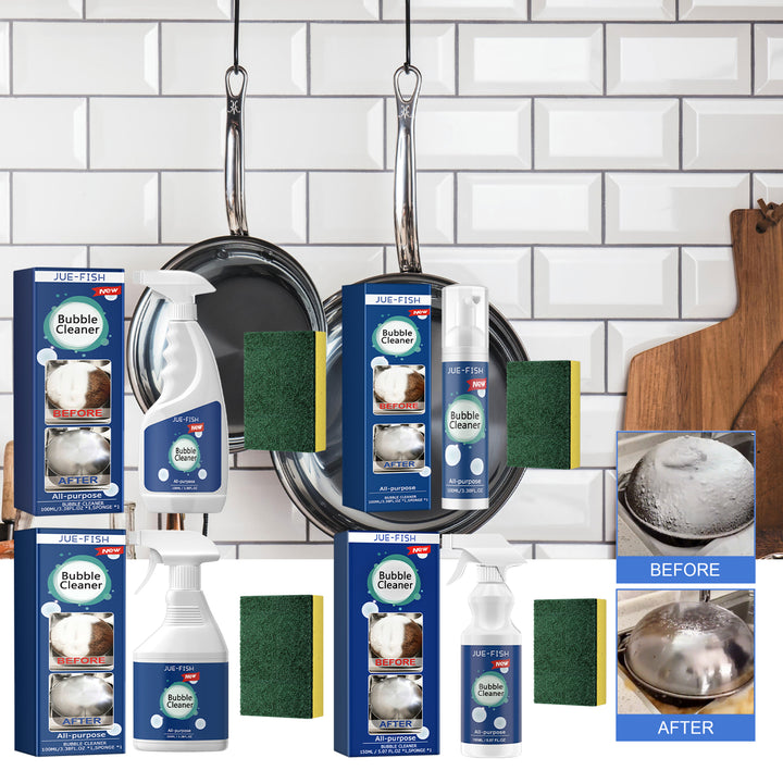 Kitchen Grease Cleaner Foam for Stubborn Grease Buildup