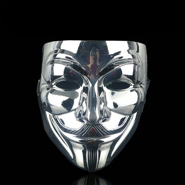 Guy Fawkes Mask for Cosplay, Halloween and Parties