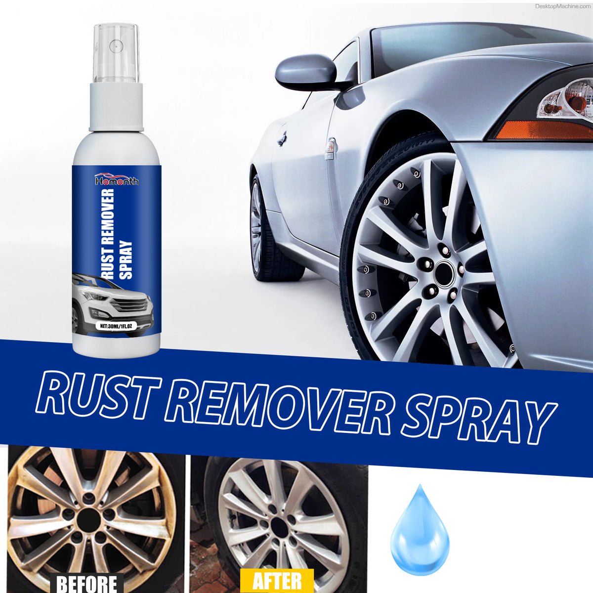 Rust Remover Spray for Cleaner Car Wheels & Metal Care