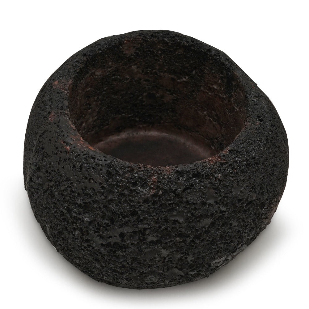 Volcanic Stone Planter Pot for Desk and Shelf Decor