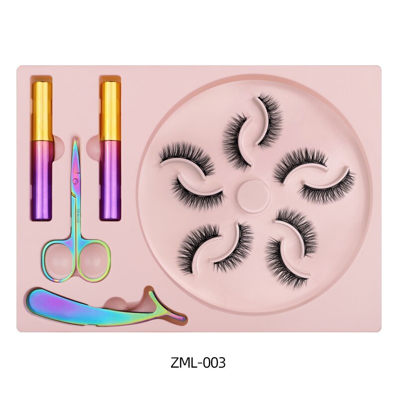 Magnetic Eyelashes Set for Glue-Free Dramatic Volume