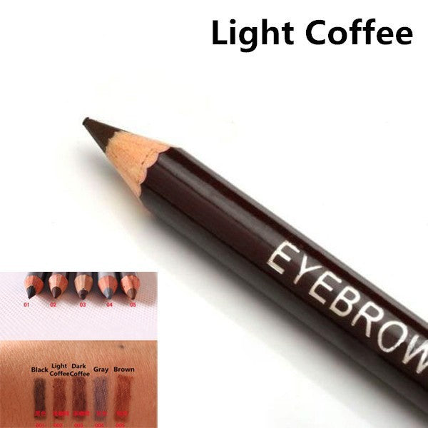 Waterproof Eyebrow Pencil with Spoolie for Defined Brows