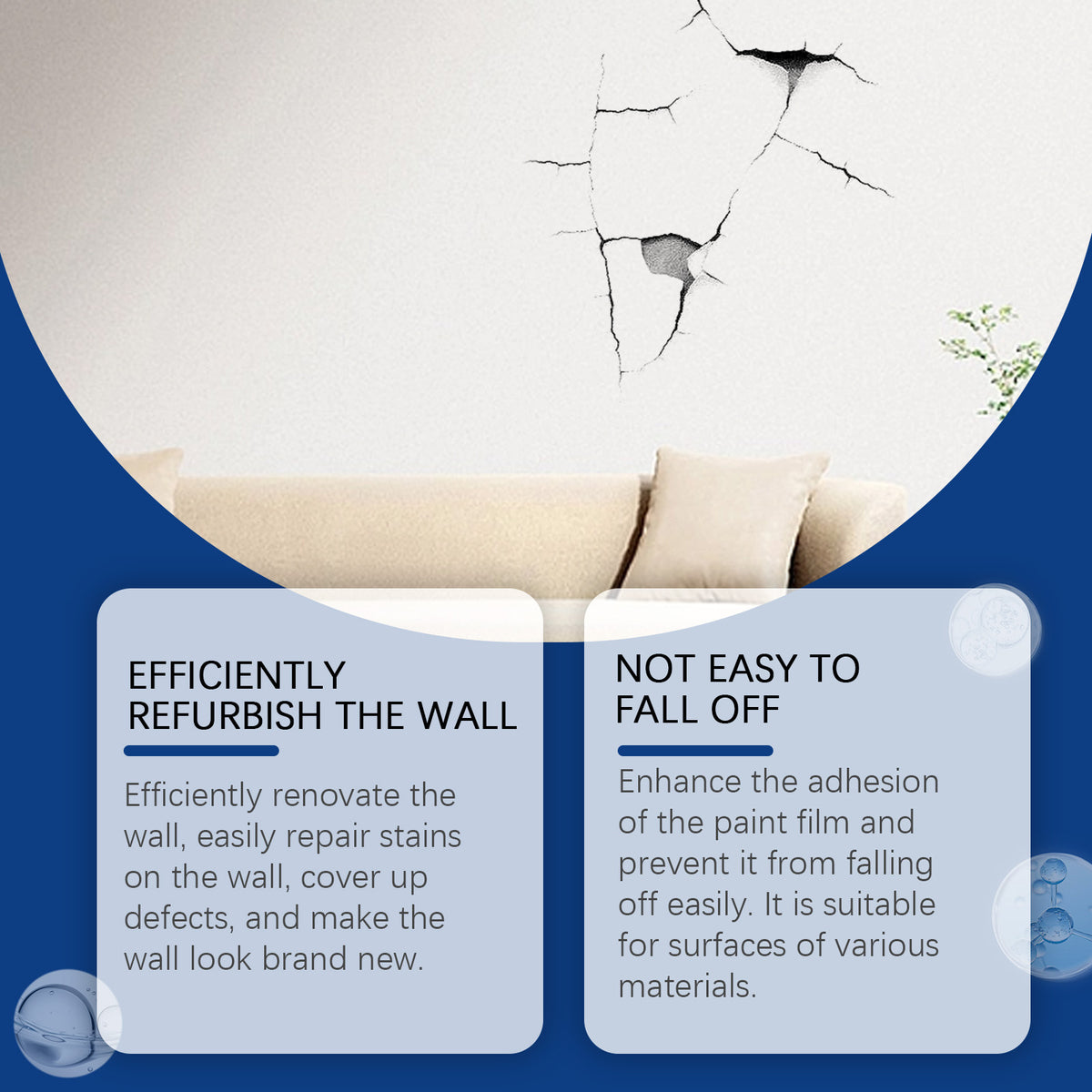 Wall Repair Spray Paint for Stains & Quick Touch-Ups