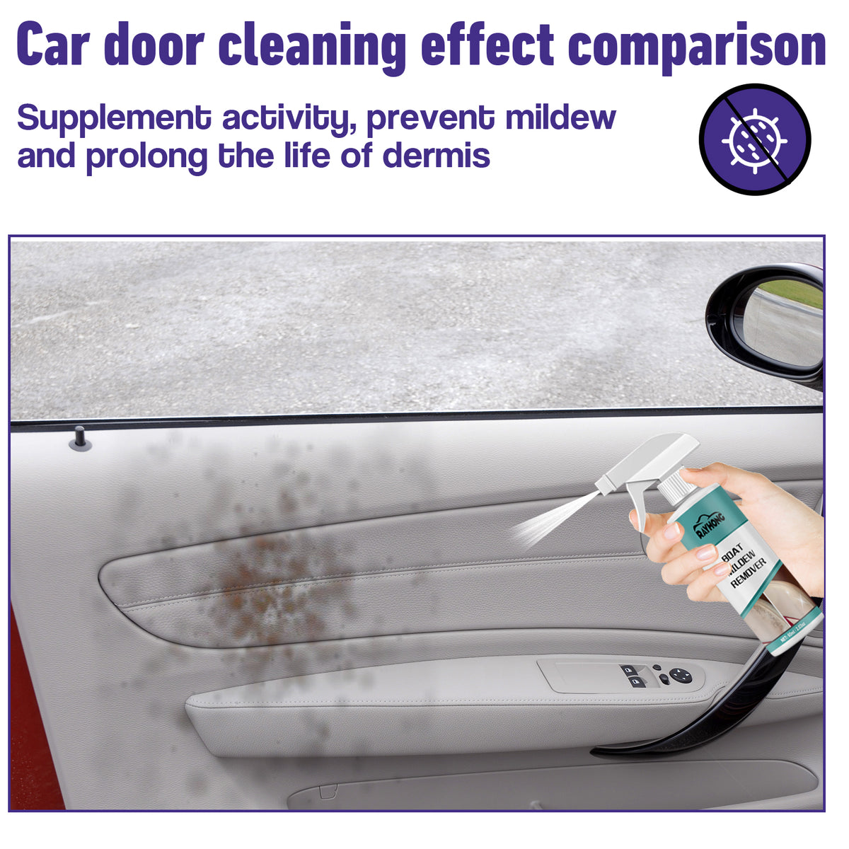 Boat Mildew Remover for Fabric & Leather Interiors