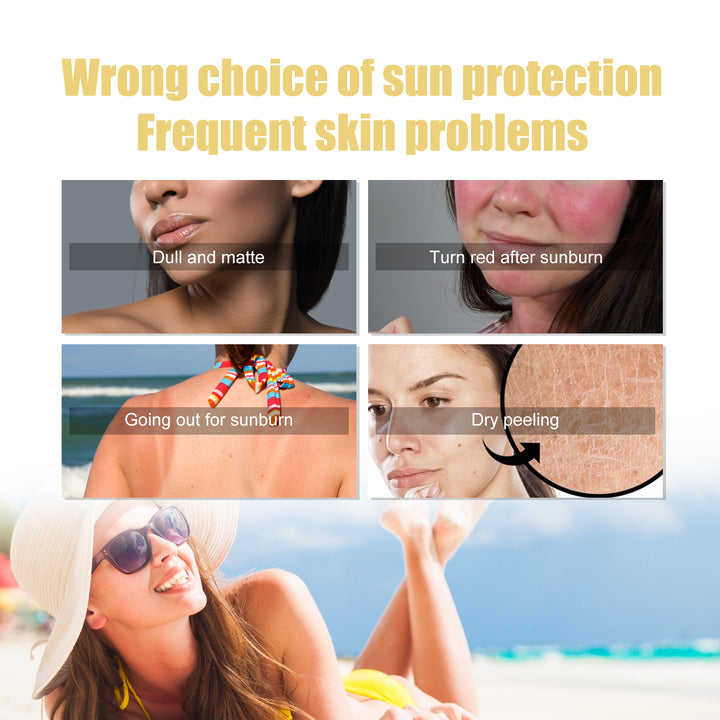 SPF 50+ Sunscreen Stick for Portable Daily UV Protection
