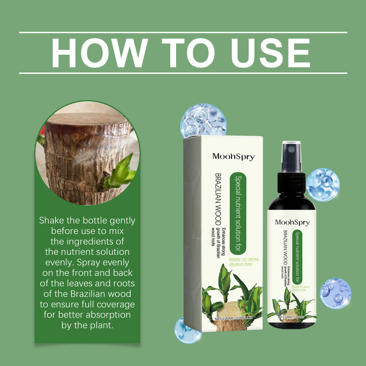 Green Plant Fertilizer Spray for Healthier Greenery