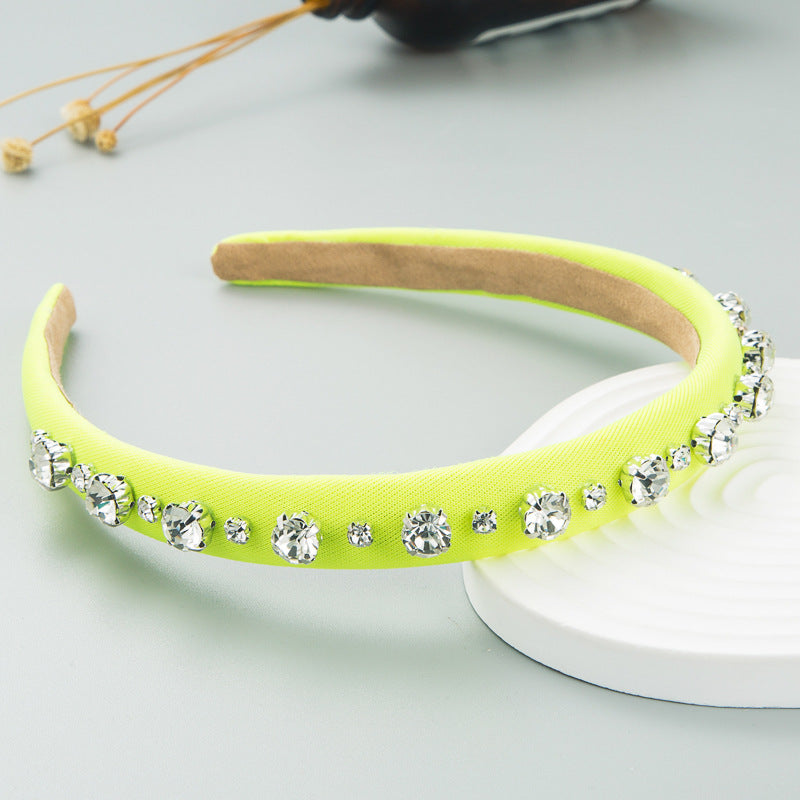 Rhinestone Hair Hoop for Instant Korean-Inspired Glamour