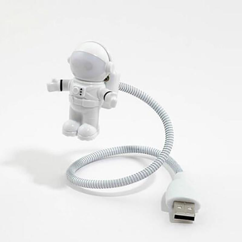 Astronaut USB Desk Lamp for Late-Night Computer Work