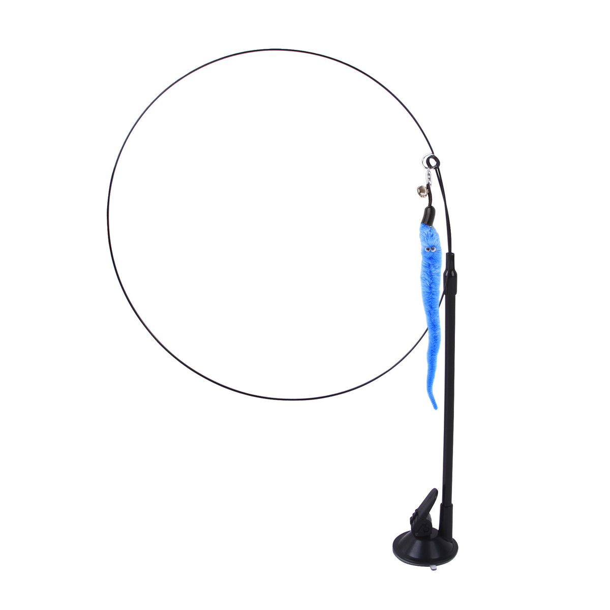 Suction Cup Cat Toy With Interchangeable Attachments