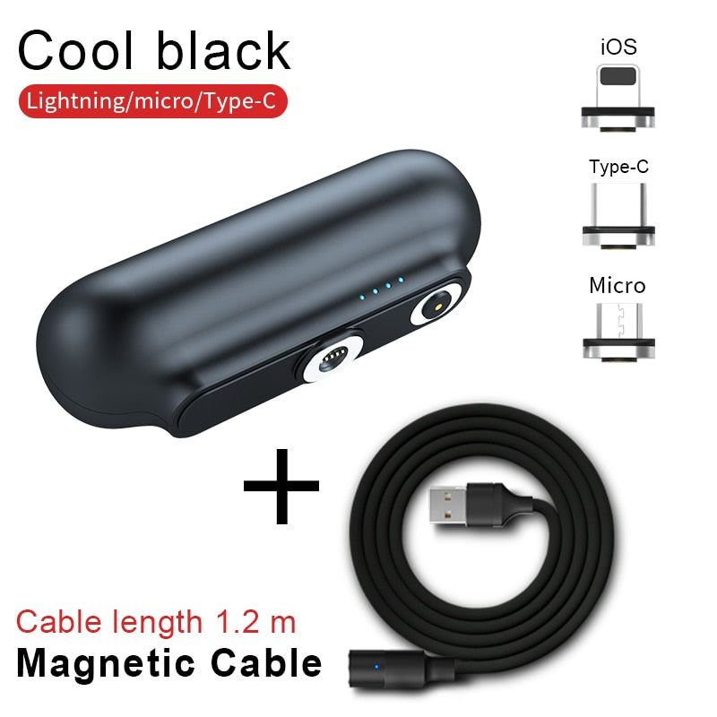 Magnetic Power Bank 2600mAh — Featherlight iPhone Emergency