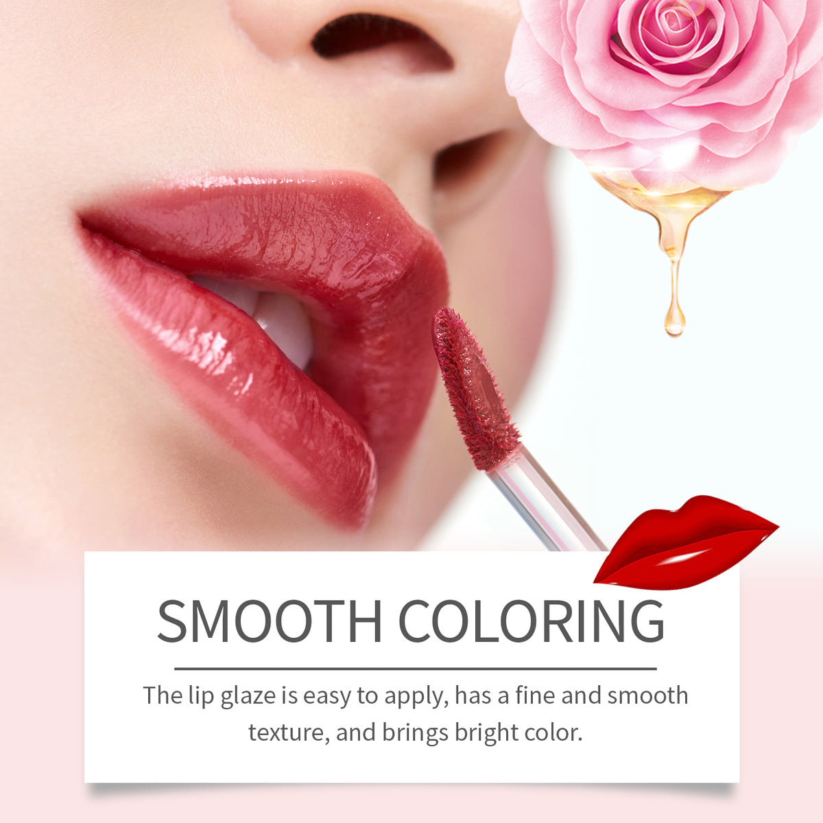 Double-Ended Lip Liner Gloss for Defined, Glossy Lips