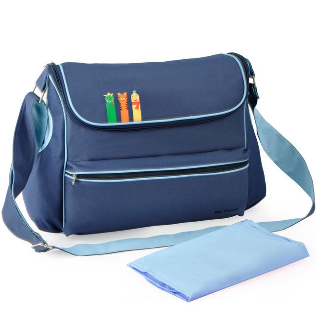 Large-Capacity Diaper Bag With Organized Baby Storage
